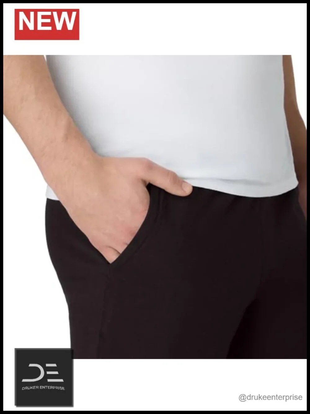 Hanes Men's Cotton Pull-on Jersey Gym Shorts 7
